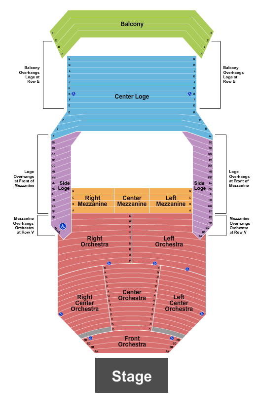 Uihlein Hall Annie Seating Chart
